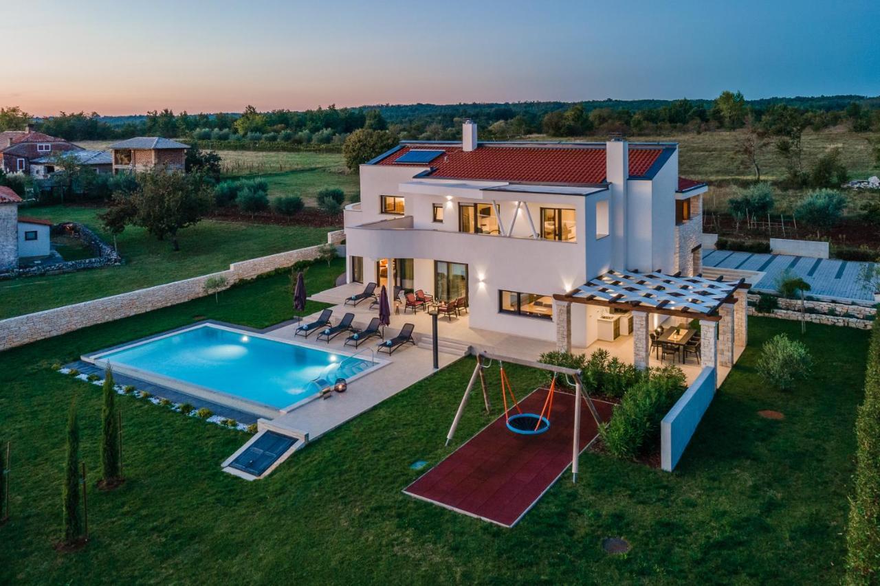 Villa Eleonora, Luxury Villa In Visnjan, Zuzici, Near Porec Kültér fotó